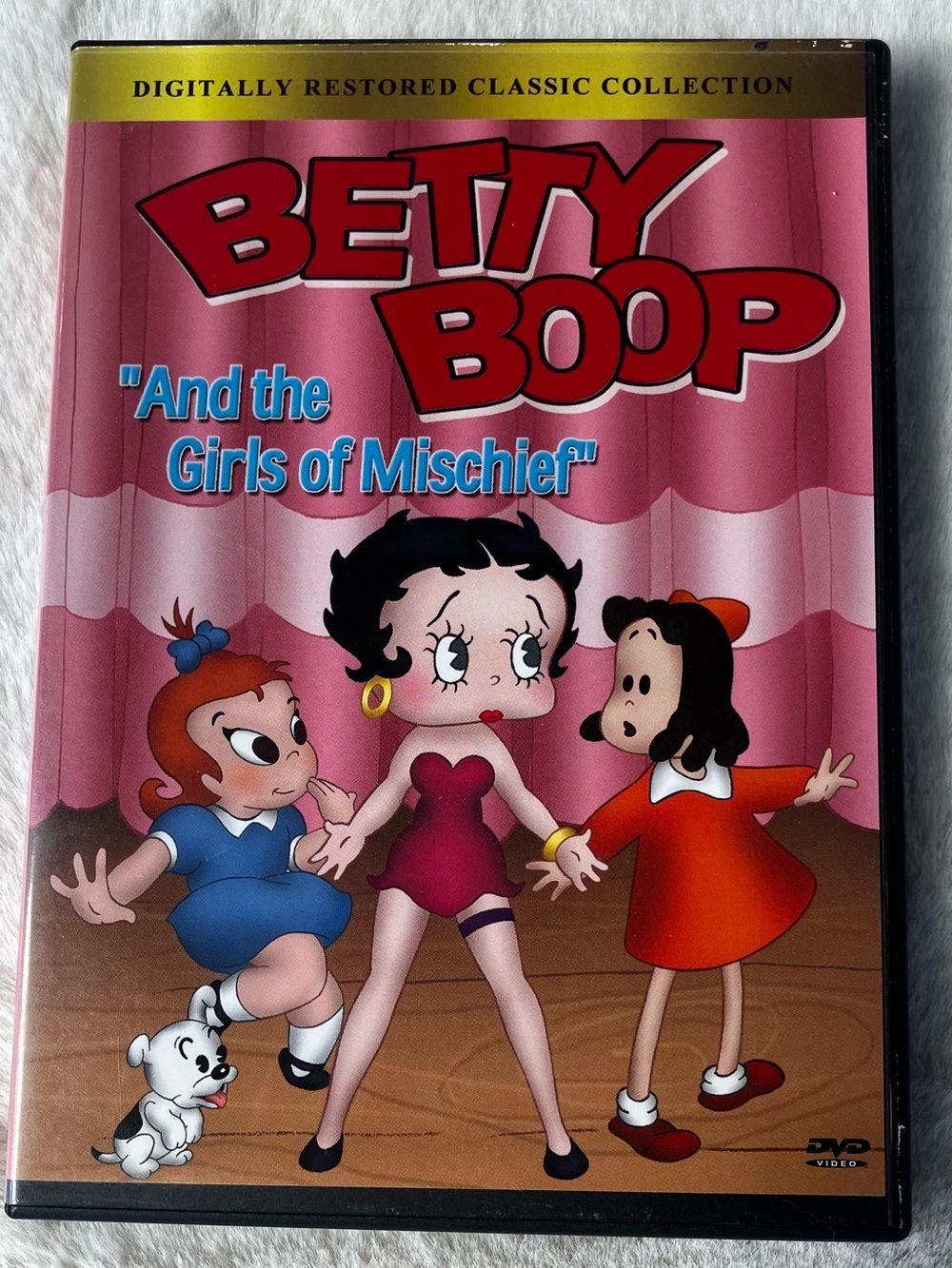 5/$20 Betty Boop and the Girls of Mischief DVD Digitally Remastered Cartoon